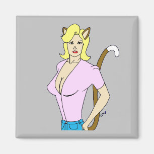 catgirl   magnet