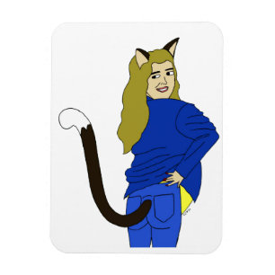 catgirl magnet