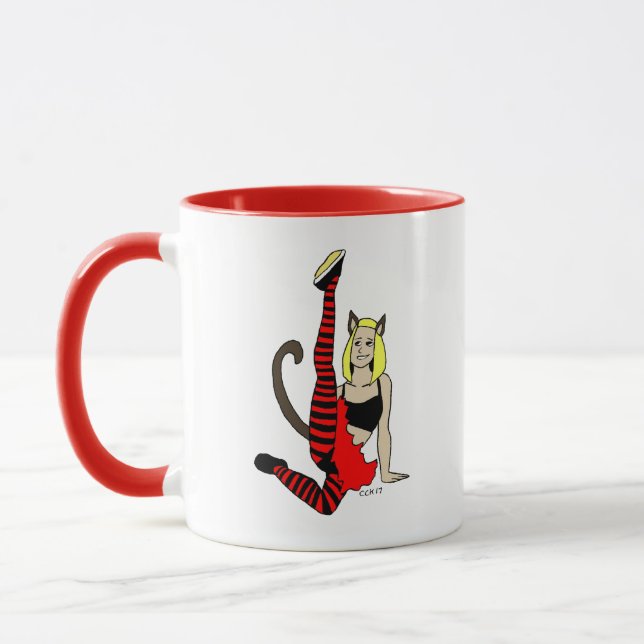 catgirl mug (Left)
