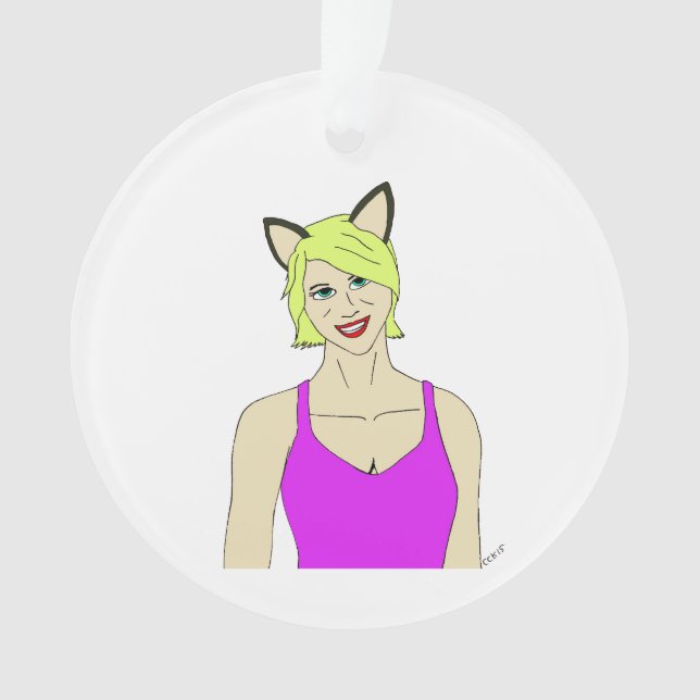 catgirl ornament (Front)