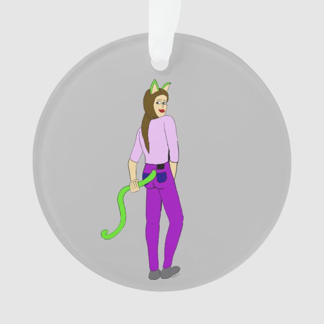 catgirl     ornament (Front)