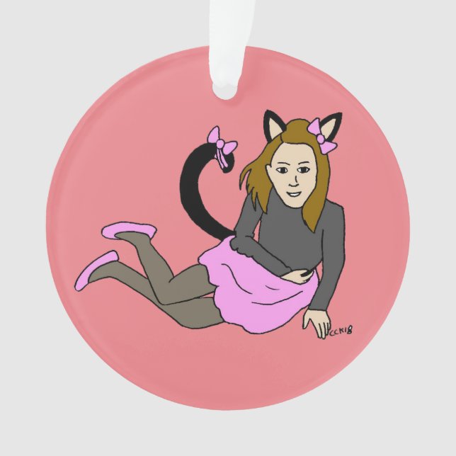 catgirl     ornament (Front)
