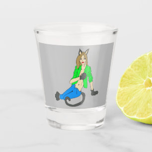 catgirl shot glass