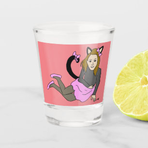 catgirl shot glass