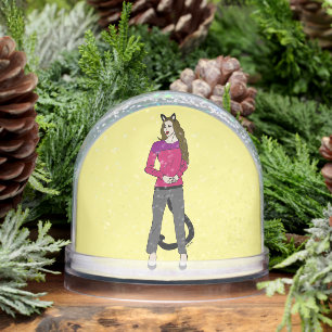 catgirl snowglobe