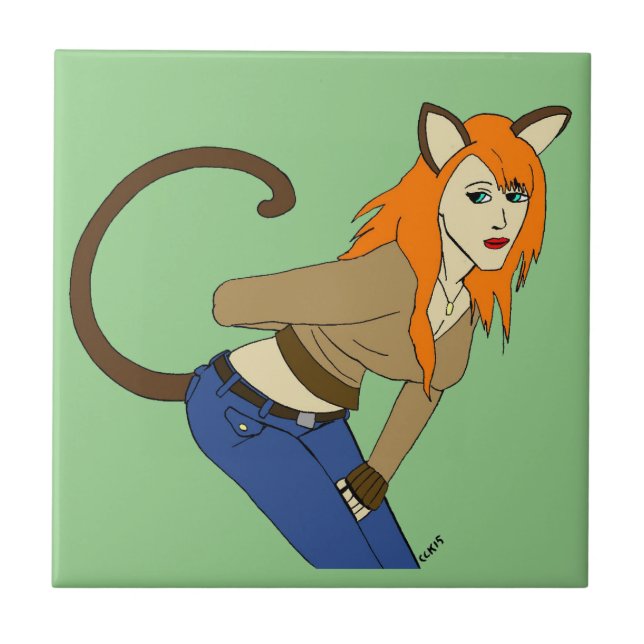 catgirl  tile (Front)
