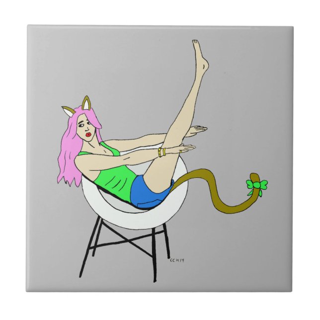 catgirl  tile (Front)