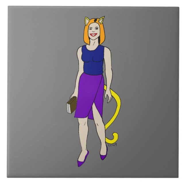 catgirl tile (Front)