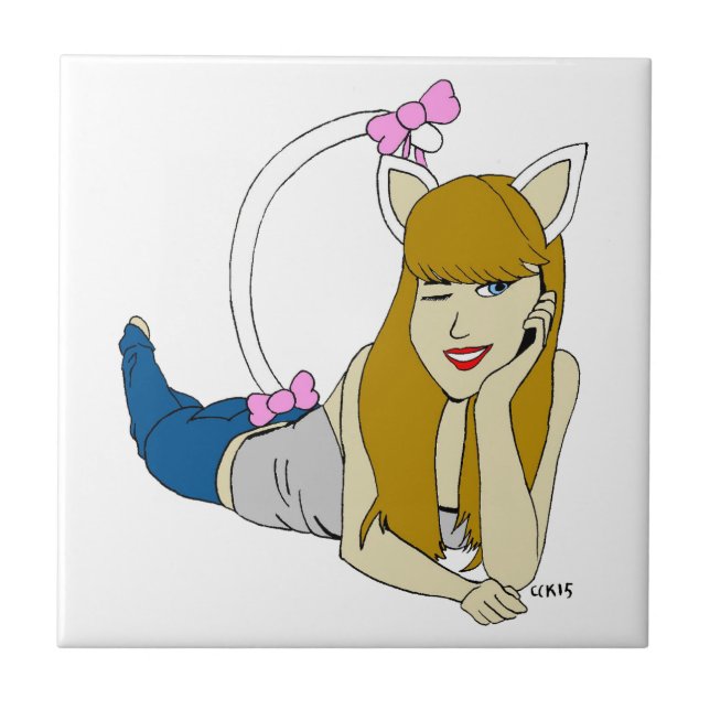 catgirl  tile (Front)