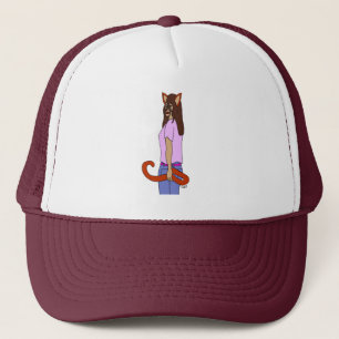 catgirl trucker hat