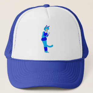 catgirl trucker hat