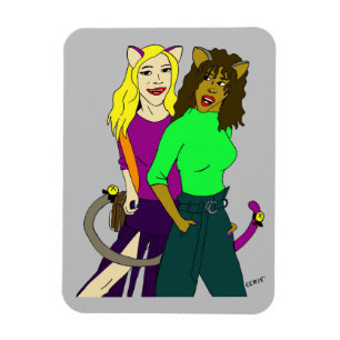 catgirls   magnet