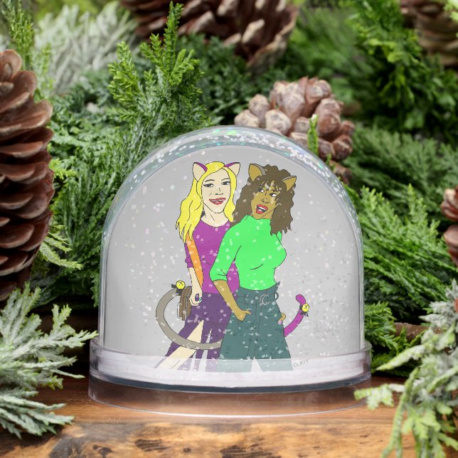 catgirls    snowglobe (Winter)