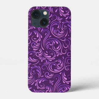 Cath Kidston Design Violet Flowers iPhone 13 Mini Case