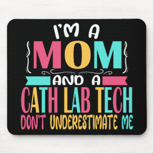 Cath Lab Tech Cardiac Mum Gift Mouse Pad