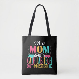 Cath Lab Tech Cardiac Mum Gift Tote Bag