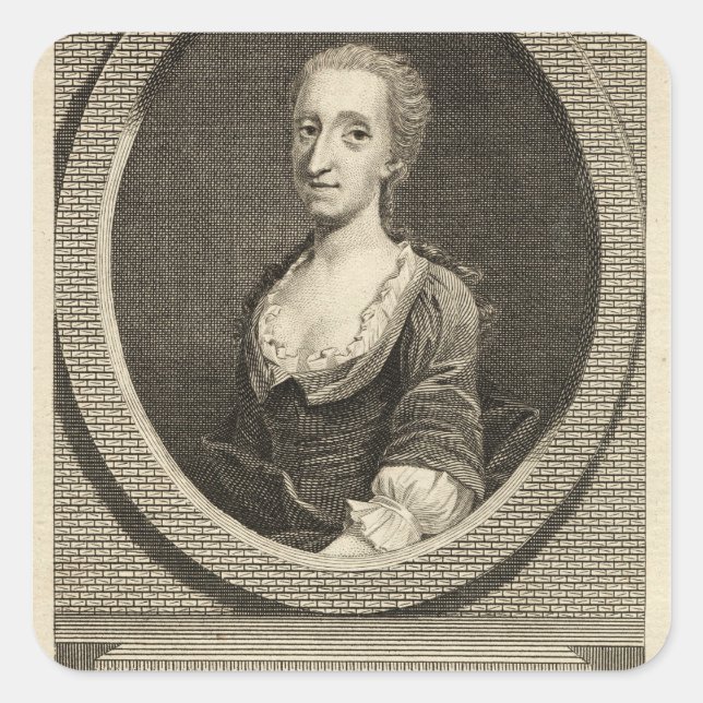 Catharine Cockburn Square Sticker (Front)