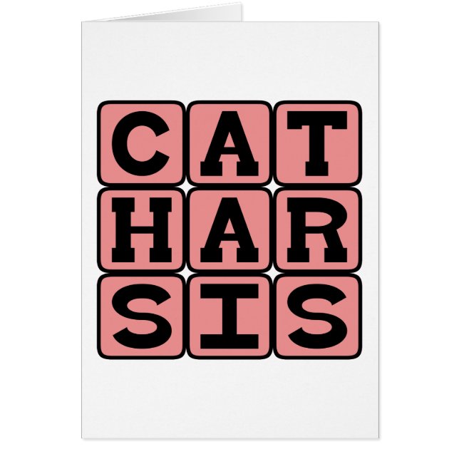 Catharsis, Purging Repressed Emotions (Front)