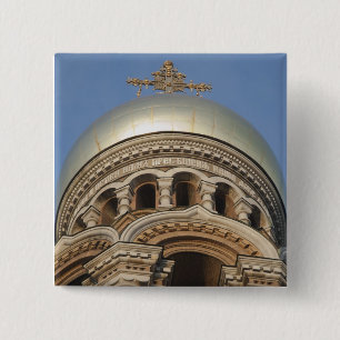 Cathedral 15 Cm Square Badge