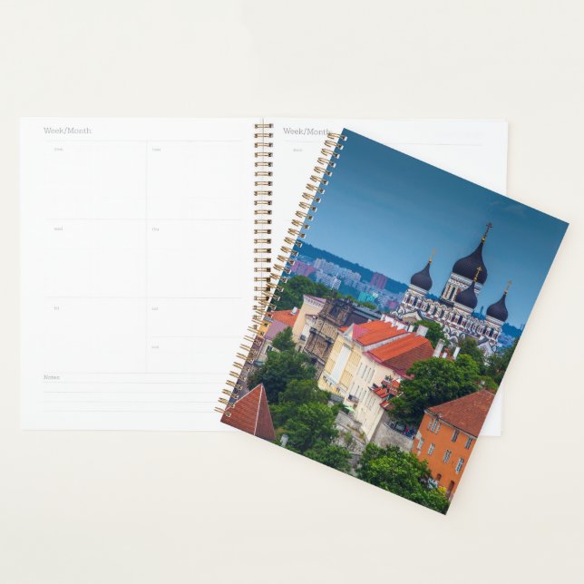 Cathedral and Cityscape | Estonia Planner (Display)