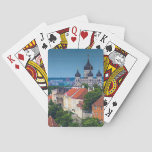 Cathedral and Cityscape   Estonia Playing Cards