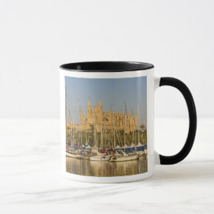 Cathedral and marina, Palma, Mallorca, Spain 2 Mug