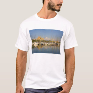 Cathedral and marina, Palma, Mallorca, Spain T-Shirt