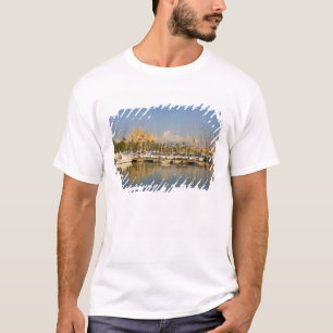 Cathedral and marina, Palma, Mallorca, Spain T-Shirt