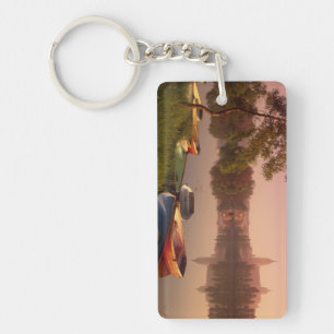 Cathedral and River Tormes, Salamanca, Castile Key Ring