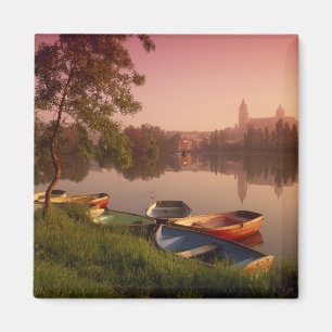 Cathedral and River Tormes, Salamanca, Castile Magnet