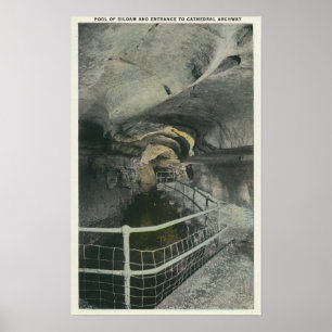 Cathedral Archway View of Pool of Siloam Poster
