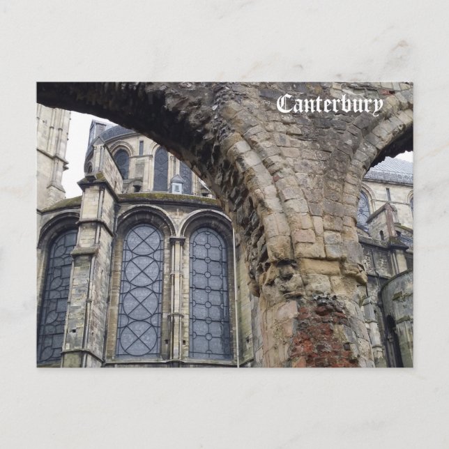 Cathedral - Canterbury Postcard (Front)