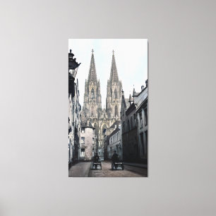 Cathedral Church of St Peter Cologne Germany 1910 Canvas Print