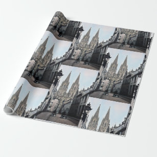 Cathedral Church of St Peter Cologne Germany 1910 Wrapping Paper