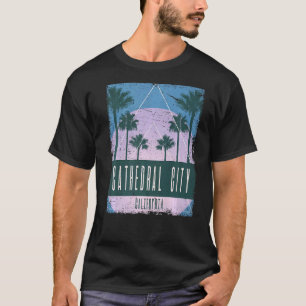 Cathedral City California CA Vintage Vaporwave Ret T-Shirt