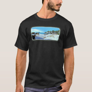 Cathedral Cove Coromandel New Zealand Kiwi Beach K T-Shirt