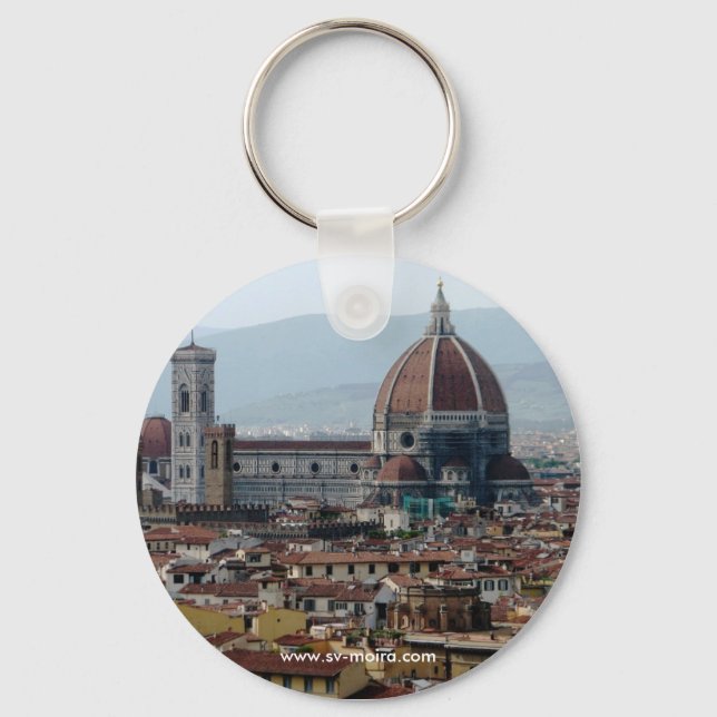 Cathedral di Santa Maria del Fiore Key Ring (Front)