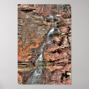 Cathedral Falls, West Virginia Poster