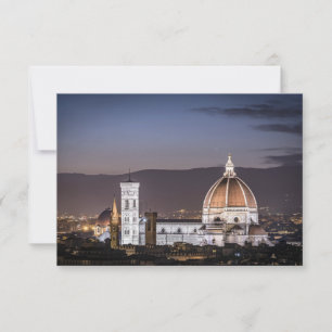 Cathedral - Florance Italy Thank You Card