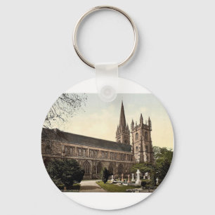 Cathedral from the North, Llandoff (i.e. Llandaff) Key Ring