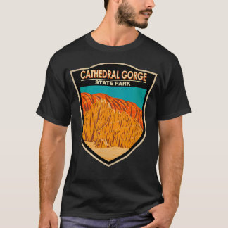 Cathedral Gorge State Park Nevada Badge T-Shirt