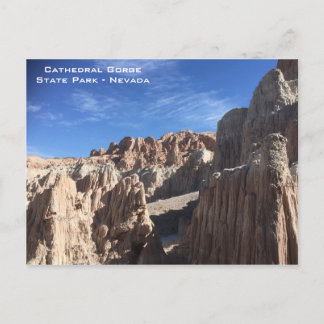 Cathedral Gorge State Park - Nevada Postcard