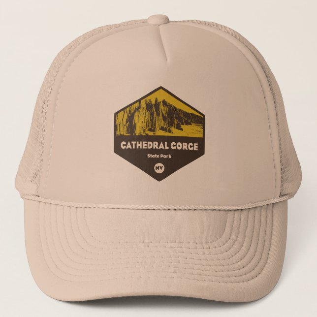 Cathedral Gorge State Park Trucker Hat (Front)