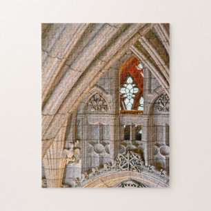 Cathedral Gothic Church  Ottawa. Jigsaw Puzzle