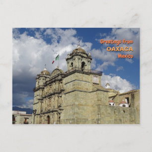 Cathedral in Oaxaca, Mexico Postcard
