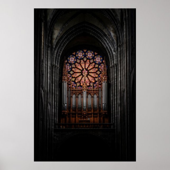 CATHEDRAL INTERIOR POSTER (Front)