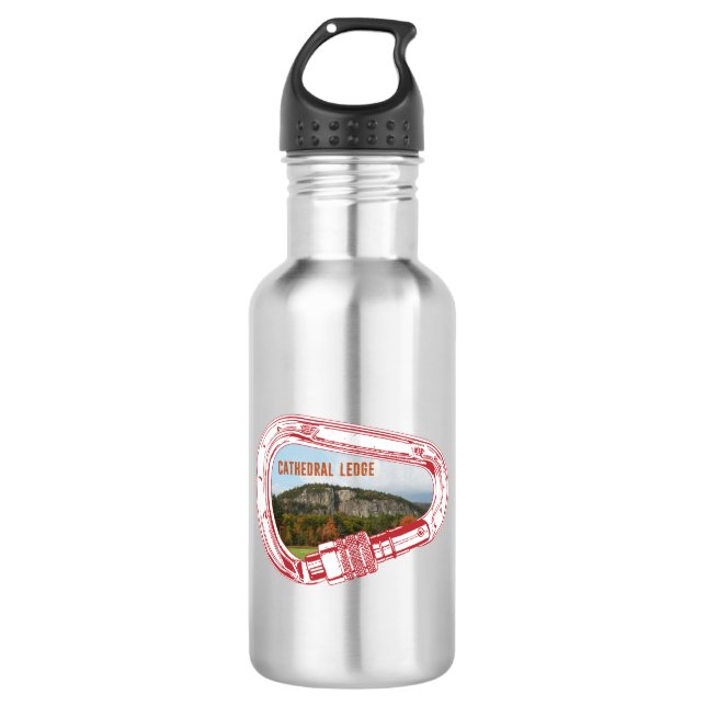 Cathedral Ledge Climbing Carabiner 532 Ml Water Bottle (Front)
