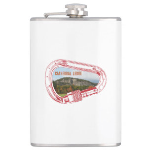 Cathedral Ledge Climbing Carabiner Hip Flask