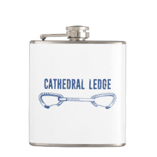Cathedral Ledge Climbing Quickdraw Hip Flask