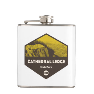 Cathedral Ledge State Park New Hampshire Hip Flask